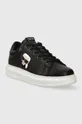 Δερμάτινα αθλητικά παπούτσια Karl Lagerfeld KAPRI MENS KC μαύρο