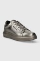 Кожаные кроссовки Karl Lagerfeld KAPRI MENS KC KL52575M.1DS серебрянный AW23