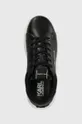μαύρο Δερμάτινα αθλητικά παπούτσια Karl Lagerfeld KAPRI MENS KC