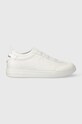 Karl Lagerfeld sneakersy skórzane T/KAP KC tekstylny biały KL51423.011