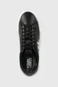 μαύρο Δερμάτινα αθλητικά παπούτσια Karl Lagerfeld MAXI KUP