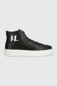 чорний Шкіряні кросівки Karl Lagerfeld MAXI KUP Чоловічий