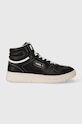 Karl Lagerfeld sneakers din piele KREW KC textil negru KL53043.00T