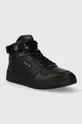 Δερμάτινα αθλητικά παπούτσια Karl Lagerfeld KREW KC μαύρο