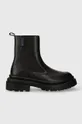 čierna Kožená obuv Karl Lagerfeld Jeans BROOKE Pánsky