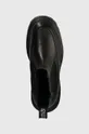 fekete Karl Lagerfeld Jeans bőr cipő BROOKE