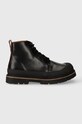 Kožené boty Birkenstock casual černá 1025166
