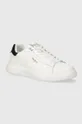 λευκό Δερμάτινα αθλητικά παπούτσια Pepe Jeans EATON BASIC Ανδρικά