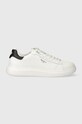 Pepe Jeans sneakers din piele EATON BASIC PMS30981 alb AW23