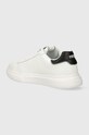 Încălțăminte Pepe Jeans sneakers din piele EATON BASIC PMS30981 alb