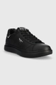 Pepe Jeans sneakers in pelle EATON BASIC nero