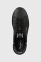 Шкіряні кросівки Pepe Jeans EATON BASIC чорний PMS30981