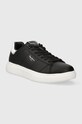 Kožené sneakers boty Pepe Jeans EATON BASIC PMS30981 černá AW23