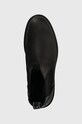 Pepe Jeans ghete chelsea de piele LOGAN CHELSEA negru PMS50238