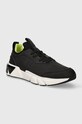 Δερμάτινα αθλητικά παπούτσια Calvin Klein LOW TOP LACE UP LTH HM0HM00317 μαύρο AW23
