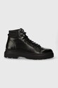 Calvin Klein buty LACE UP BOOT skóra licowa czarny HM0HM01203