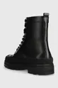 Usnjeni čevlji Calvin Klein LACE UP BOOT HIGH Zunanjost: Naravno usnje Notranjost: Tekstilni material, Naravno usnje Podplat: Sintetični material