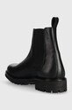 Boty Kožené boty Calvin Klein CHELSEA BOOT HM0HM01229 černá