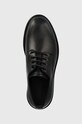 Calvin Klein półbuty skórzane DERBY czarny HM0HM01230