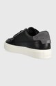 Obuwie Calvin Klein sneakersy skórzane LOW TOP LACE UP BSKT HM0HM01254 czarny