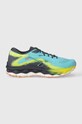 Mizuno buty do biegania Wave Sky 7 syntetyczny niebieski J1GC2302