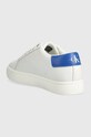 Obuwie Calvin Klein Jeans sneakersy skórzane CLASSIC CUPSOLE LACEUP LOW LTH YM0YM00491 biały