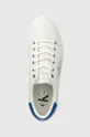 λευκό Δερμάτινα αθλητικά παπούτσια Calvin Klein Jeans CLASSIC CUPSOLE LACEUP LOW LTH