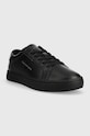 Calvin Klein Jeans sneakersy skórzane CLASSIC CUPSOLE LACEUP LOW LTH YM0YM00491 czarny SS24