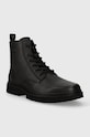 Calvin Klein Jeans buty wysokie EVA MID LACEUP BOOT LTH YM0YM00751 czarny AW24