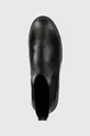 чорний Шкіряні черевики Calvin Klein Jeans TRANSP COMBAT CHELSEA LTH