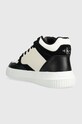 Obuwie Calvin Klein Jeans sneakersy CHUNKY MID CUPSOLE COUI LTH MIX YM0YM00779 czarny