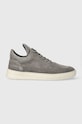 Filling Pieces sneakers din piele întoarsă Low top Suede mic de statură gri 10122791002