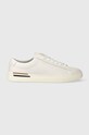 BOSS sneakers din piele Clint Planet friendly alb 50502885.100