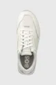 λευκό Δερμάτινα αθλητικά παπούτσια BOSS Kurt