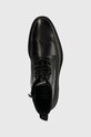 BOSS ghete de piele Larry negru 50503617.001