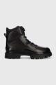BOSS bocanci de piele Chanan casual negru 50503936.005