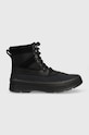 Παπούτσια Sorel ANKENY II BOOT WP 200G λείο δέρμα μαύρο 2048851010