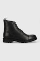 Levi's scarponi da trekking in pelle EMERSON 2.0 pelle fiore nero 234725.559
