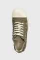 green Rick Owens plimsolls