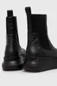 Rick Owens chelsea boots Uppers: Synthetic material, Textile material Inside: Synthetic material, Textile material Outsole: Synthetic material