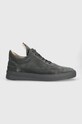 Filling Pieces sneakersy zamszowe Low Top Suede niska szary 10122791850