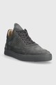 Filling Pieces sneakersy zamszowe Low Top Suede 10122791850 szary AA00