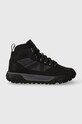 Timberland scarponi da trekking in pelle GS Motion 6 Mid F/L WP pelle fiore nero TB0A5XRG0151
