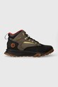 Boty Timberland Mt Lincoln Mid GTX semišová kůže černá TB0A61HV0151