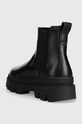 Încălțăminte Marc O'Polo ghete chelsea de piele 30927435001100.990 negru