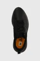μαύρο Δερμάτινα αθλητικά παπούτσια Caterpillar CITYROGUE