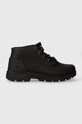Caterpillar pantofi de piele intoarsa LEVERAGE casual negru P725150