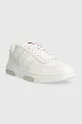 Δερμάτινα αθλητικά παπούτσια Tommy Jeans TJM LEATHER CUPSOLE 2.0 λευκό