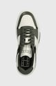Tommy Jeans sneakersy skórzane TJM LEATHER CUPSOLE 2.0 zielony EM0EM01283