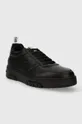 Δερμάτινα αθλητικά παπούτσια Off Play ROMA μαύρο